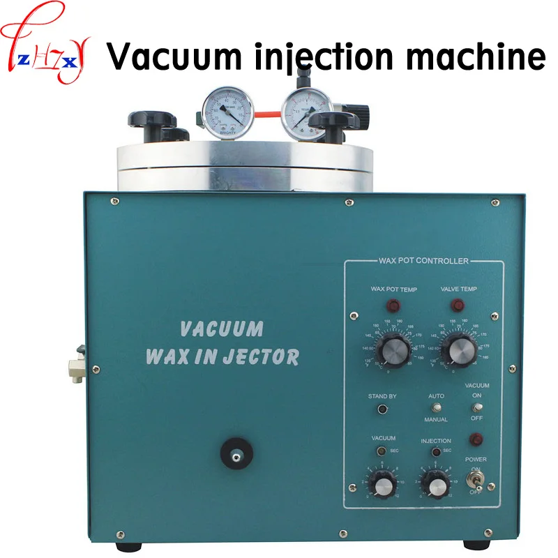 

Inlet valve square vacuum injection machine VWI-2 vacuum injection machine special wax machine for plastic mould 220V 1PC