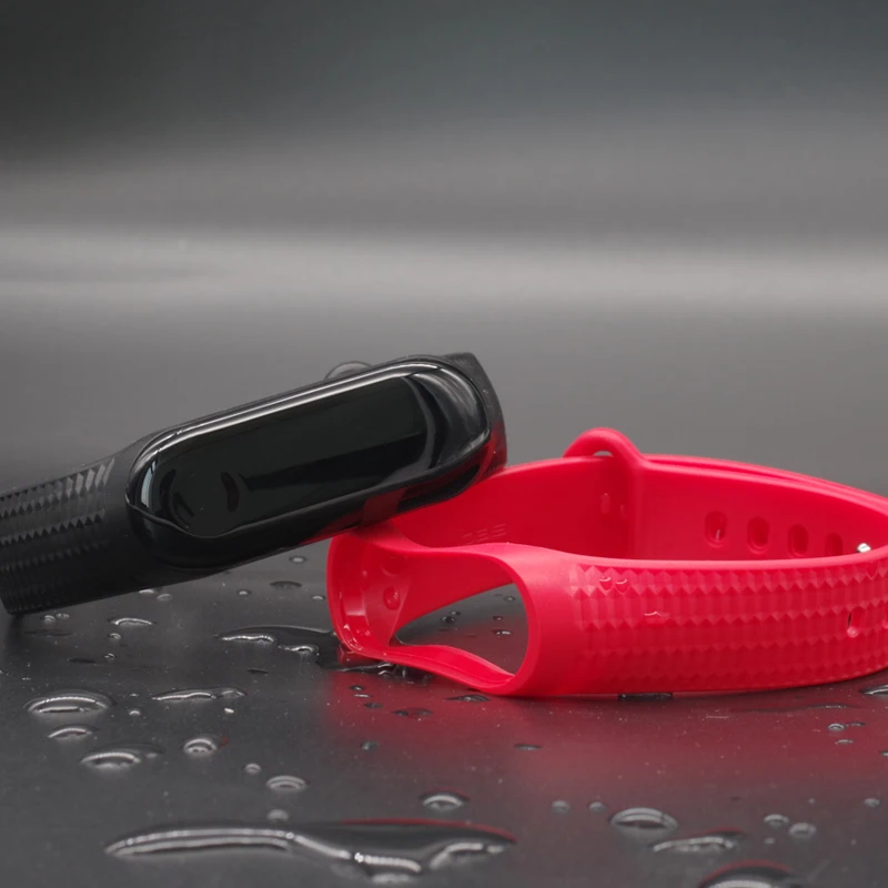 シリコーン手首ストラップxiaomi miバンド 4 アクセサリーmiバンド 3 ブレスレットバンド 3 スポーツリストバンドmiバンド 4 バンド