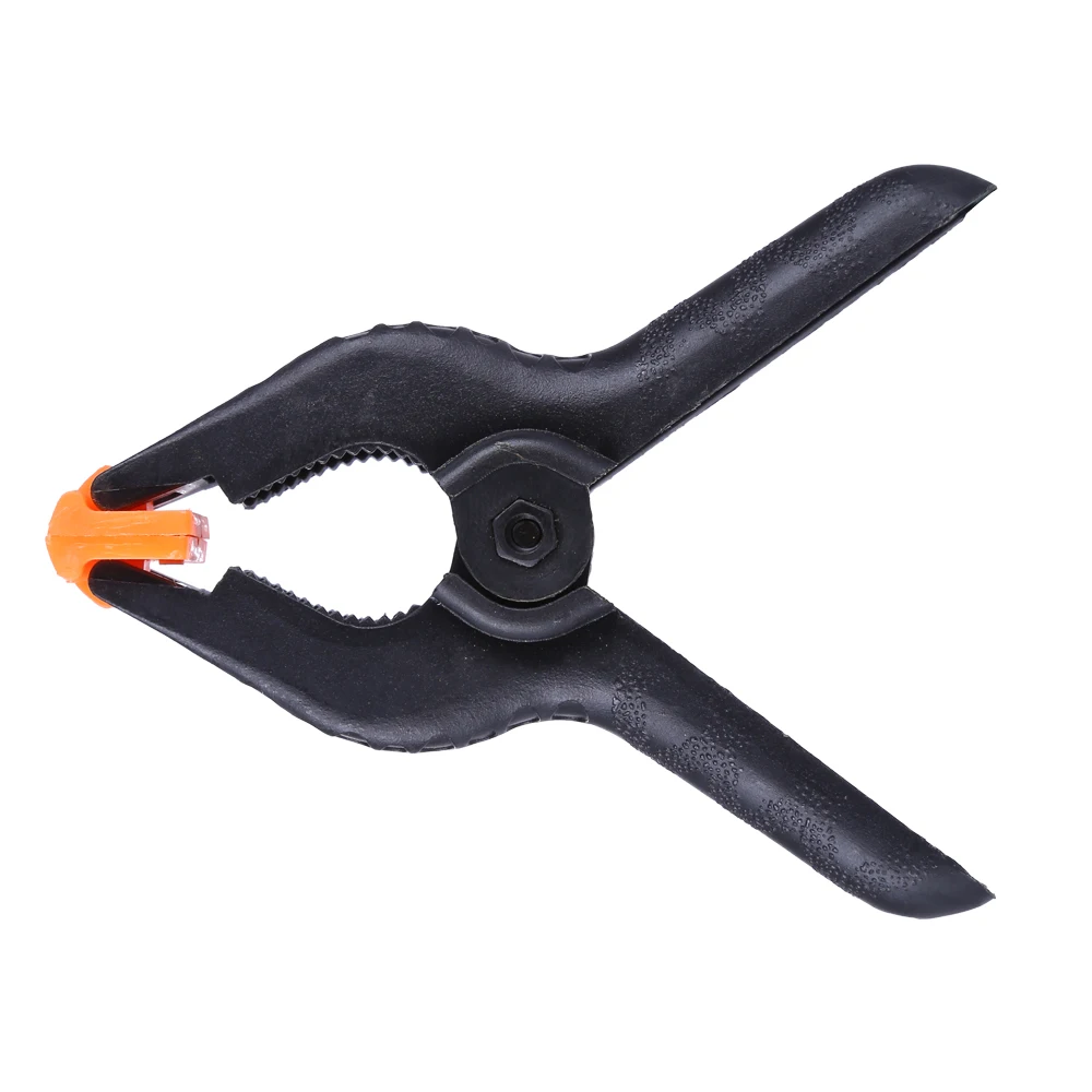 6pcs/lot 4inch Plastic Nylon Wood Clamp Jig Woodworking Tools Spring Carpentry Clamps Clips