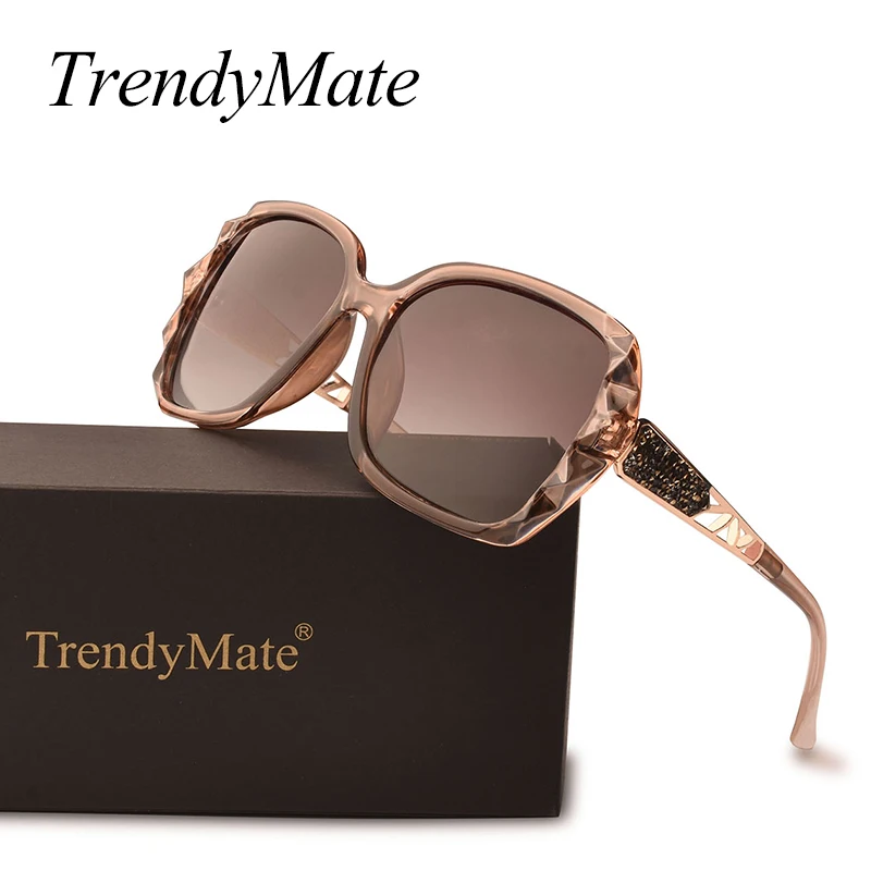 

Fashion Polarized Sunglasses Women Luxury Brand Designer Glasses Driving Mirror Sun Glasses Oculos De Sol Feminino UV400 038T