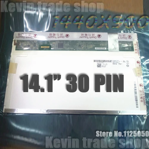 Original A+ B141PW04 V.1 LTN141BT10 LP141WP2 TPA1 Laptop LED LCD Screen for DELL E6410 E5410 30PIN Display matrix