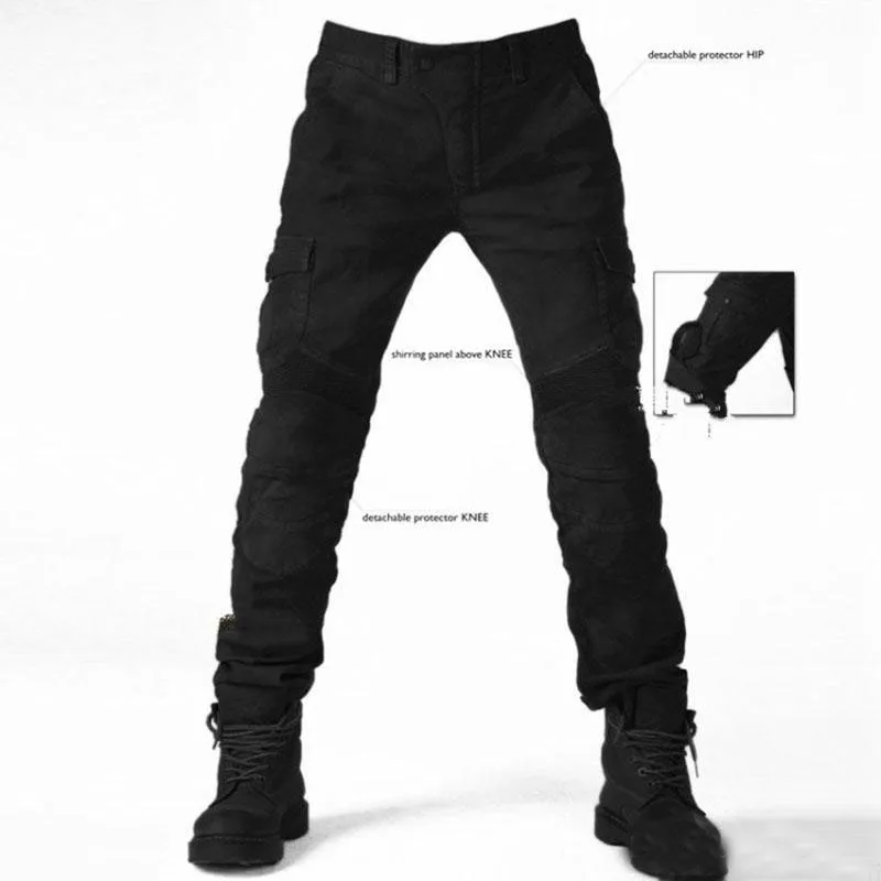 

TKOSM 2019 Motorcycle Pants Men Moto Jeans Protective Gear Riding Touring Motorbike Trousers Motocross Pants Pantalon Moto Pants