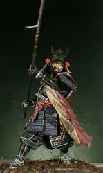 Assembly Unpainted Scale 1/18 90mm japan General Kato Kiyomasa 90mm figure Historical Resin Model