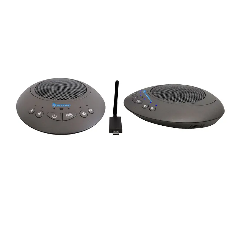 Free Shipping: DANNOVO 2x Wireless Microphones Cascaded for Big Room, WebEx, Microsoft Lync, Skype, BlueJeans, Zoom & Jabber