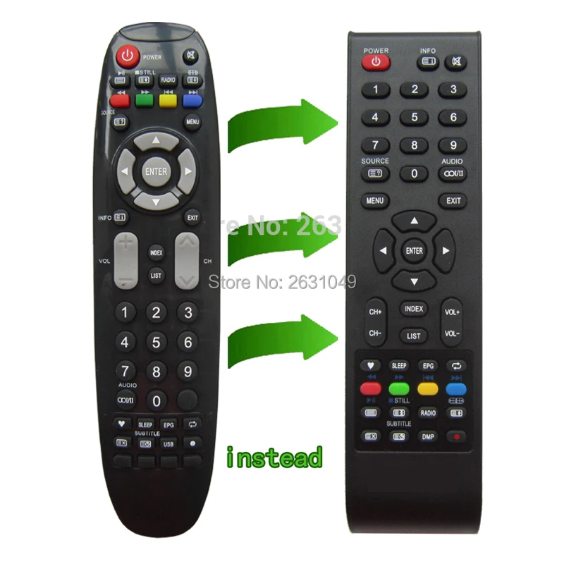 Rc-05-w RC309B التحكم عن بعد suibtable NPG TV NL2268HFB ، NL2466HB ، NL3229AB ، NLD 3235 HHB ، NL 2466HB NL 3268 HB ، NL3268HHB