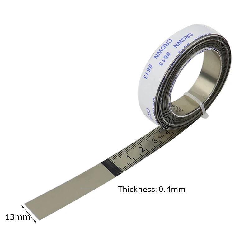 Miter Track Tape Measure Self Adhesive Metric Stainless Steel Scale Ruler 1M-6M For T-track Router Table Saw Woodworking Tool