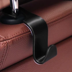 Clip Automotive Car Seat Hook Auto Headrest Hanger Bag Holder for Car Bag Purse Cloth Grocery Coat Storage Auto Fastener