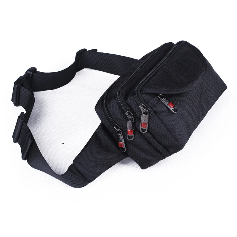 

Men Polyester Fanny Pack Bum Bag Anti-theft Money Pouch Wallet Casual High Quality Male Nylon Sling Chest Waist Pack Hip