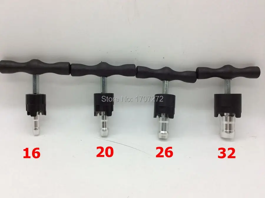 Pex-al-pex 파이프용 리머 전체 서클, 플라스틱 파이프 T-CALIBRATOR 도구, 무료 배송