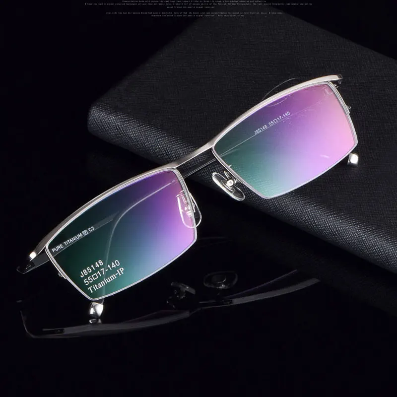 Eyewear Frames Brand titanium glasses frame women men 2018 Retro computer myopia optical glasses oculos de grau lunette de vue