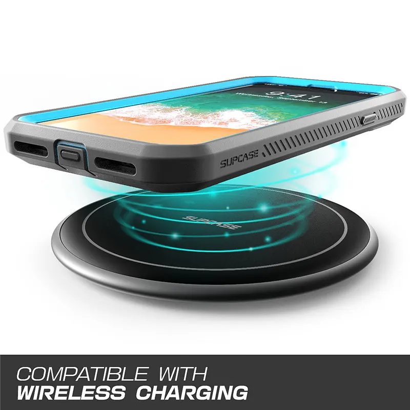 SUPCASE For iPhone Xs Max Case 6.5 inch UB Pro Full-Body Rugged Holster Case with Built-in Screen Protector & Kickstand