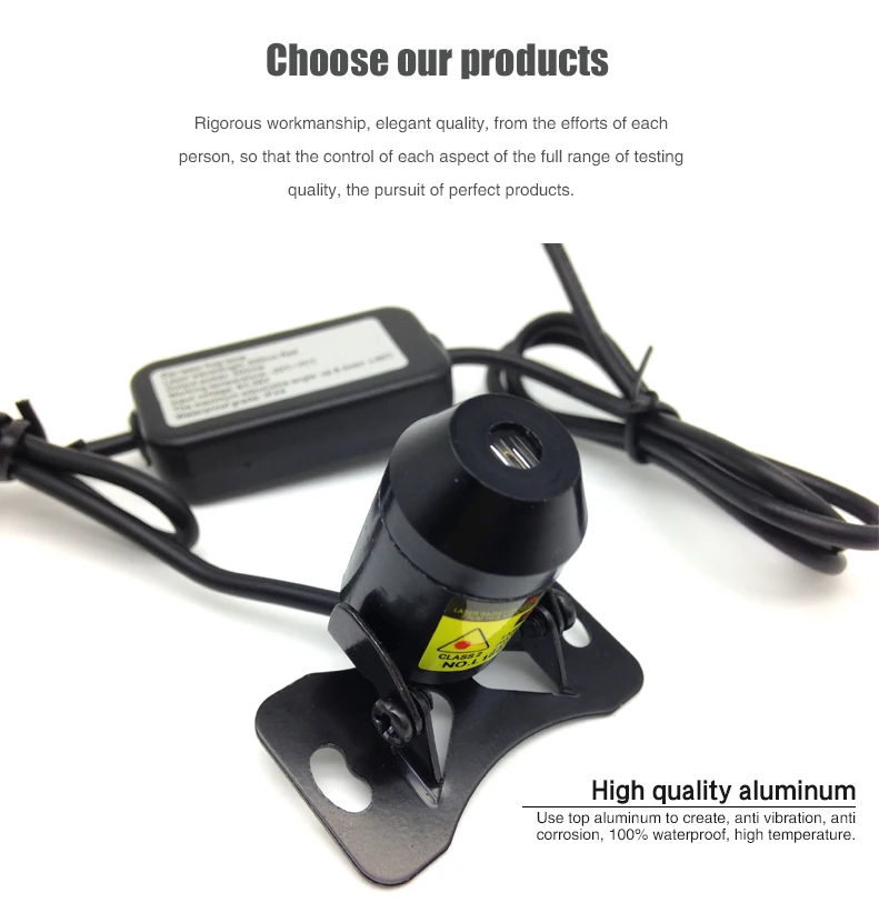 New Anti-Fog Car Laser Light Anti-collision laser LED Laser Fog Light Car safety Warning Radiation parking Light New car styling