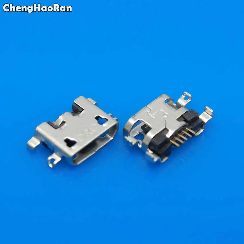 

ChengHaoRan 5pcs Micro USB Jack Charging Port Connector For Huawei Y600 Y511 Y511-T00 Y511-U10 U30 Y530 Y535 Y610 charger Socket