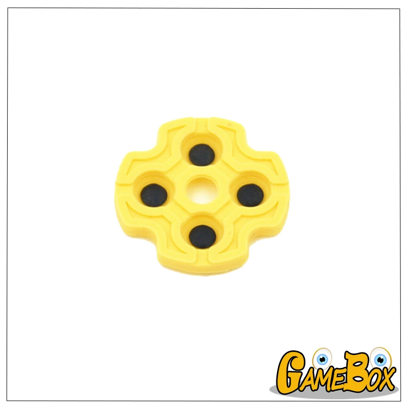 1set/5pcs 전도성 접착 시트 고무 패드 PS2 컨트롤러 용 실리콘 버튼 접촉 교체