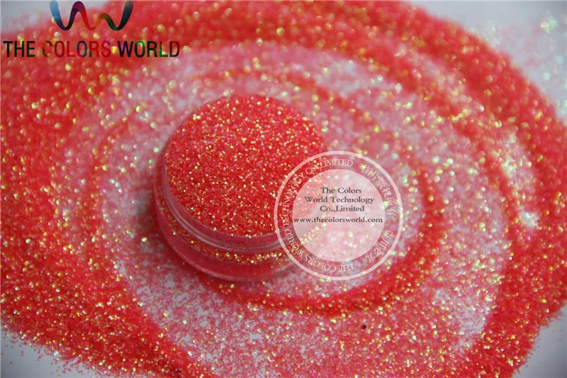 No.52  0.4mm size Shinning Neon Rainbown Peach Color  Glitter Powder  free shipping