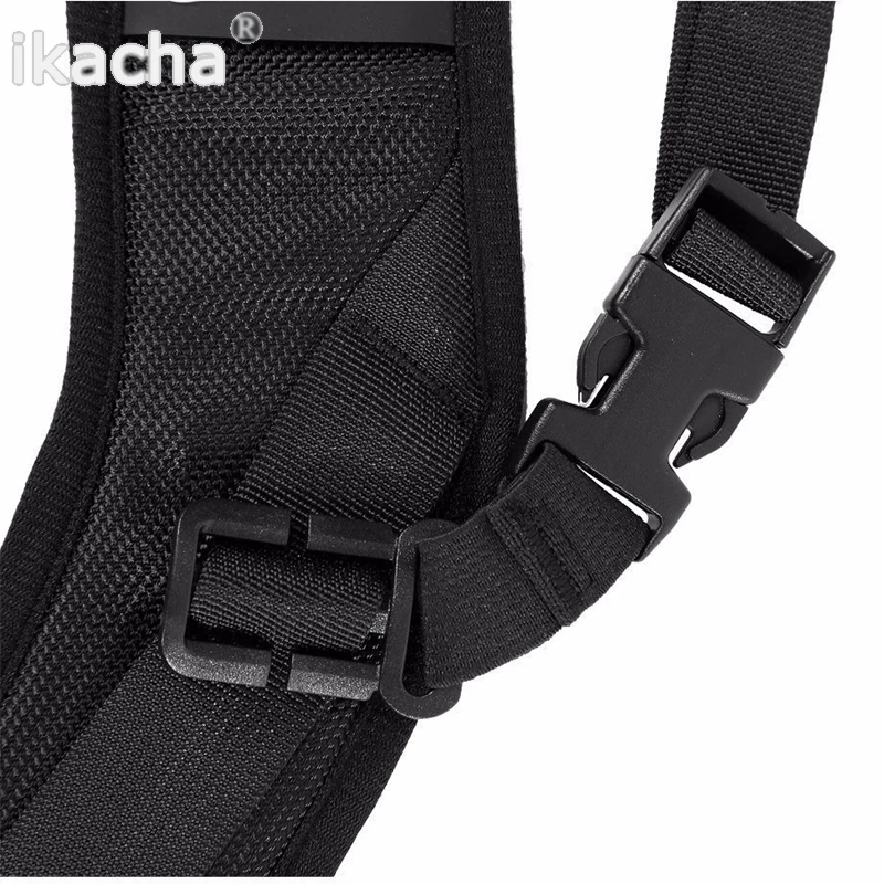 Hot Focus F-1 Quick Carry Speed Sling Weiche Schulter Sling Gürtel Neck Strap Für Kamera DSLR Schwarz