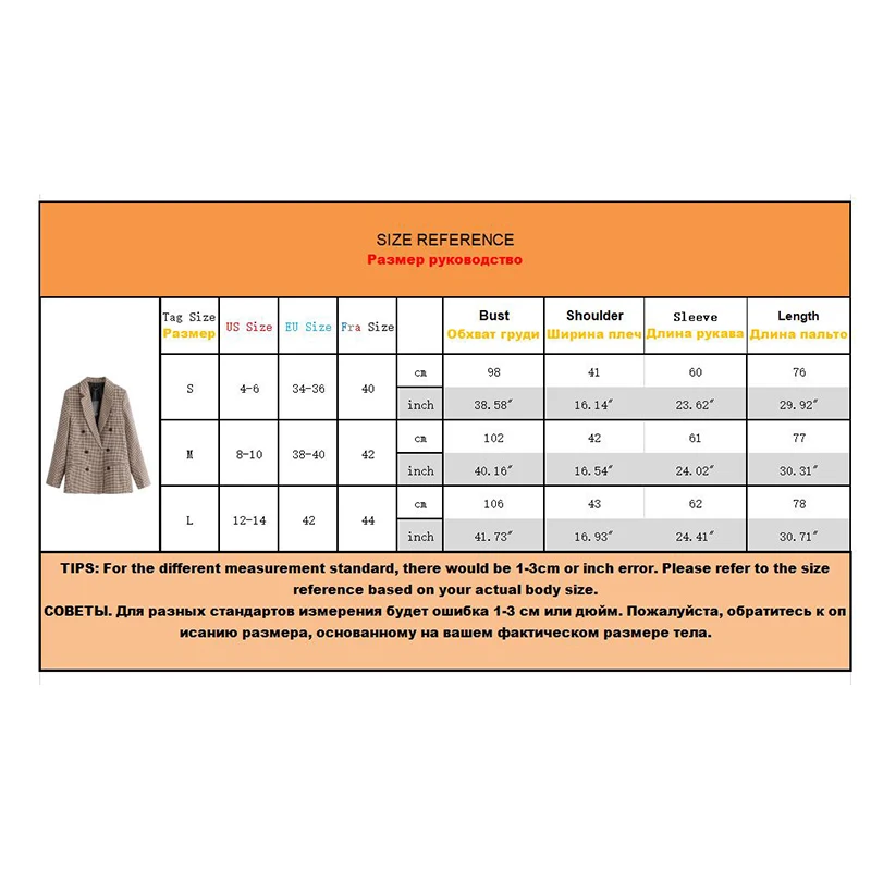 2018 Autumn Women Brown Plaid Blazers Female Jackets for Women-s Outwear Feminine Office Ladies Notched Collar Tops Suits Sets