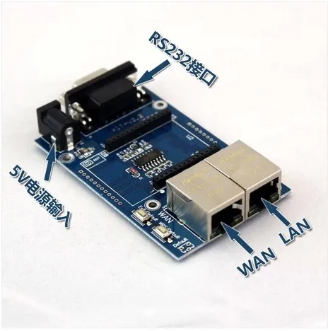 JINYUSHI for Hi-link HLK-RM04 module Serial port to Ethernet WiFi Test Board suite