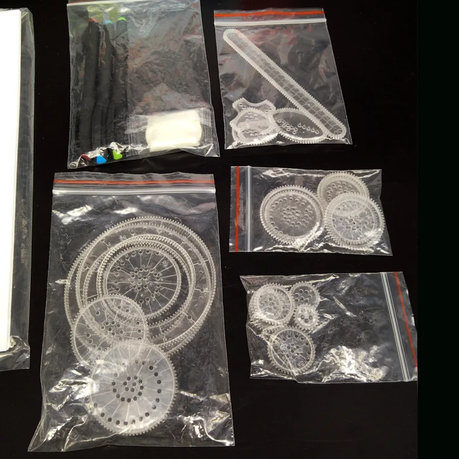 1 Satz/Los, Spirograph-Lineal-Set, Deluxe-Set-Design, Multifunktions-Lineal für Kinder, verpackt im Karton