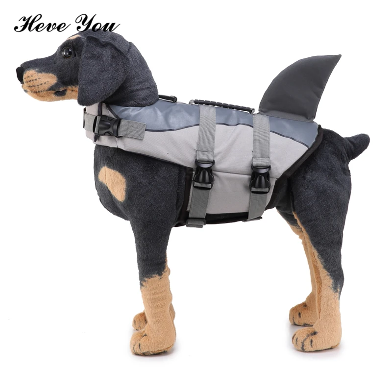 Heve You Pets Life Vest Saver Swimming for Pets Adjustable Safety Swimsuit Preserver Safety Clothes for Dog Life Jacket for Cats