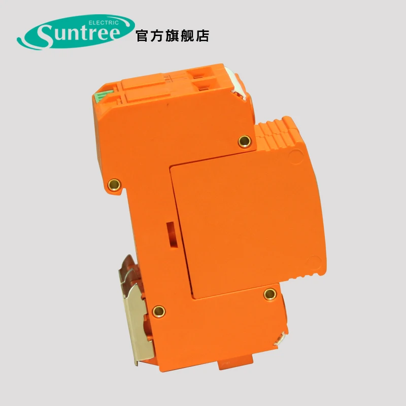 DC 1000V 2P 20KA-40KA solar Lightning Overload Protection Surge Arrester