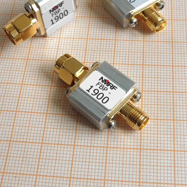 

FBP-1900 1900MHz RF coaxial bandpass filter, SMA interface