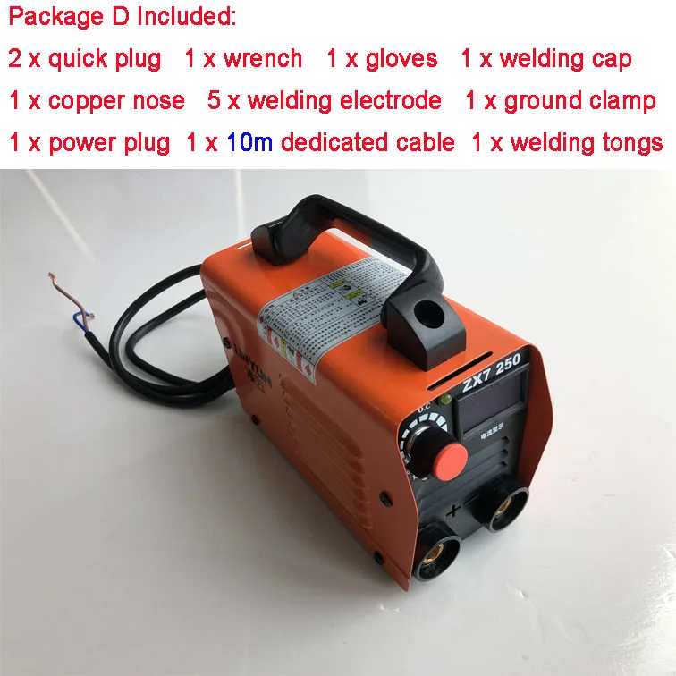RU warehouse Arc Electric Welding Machine 220V MMA interver Welder for DIY Welding Working