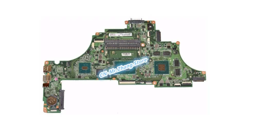 Used FOR Toshiba Satellite  S55T-C S55-C5 Laptop Motherboard W/ I7-6700HQ CPU A000396190 DABLVDMB8F0 GTX950M GPU