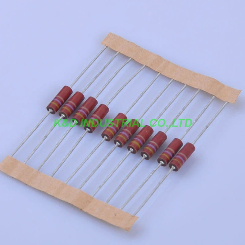 УГЛЕРОДНЫЙ композиционный винтажный резистор 0,5 Вт 470R 0.33ohm 10 шт.