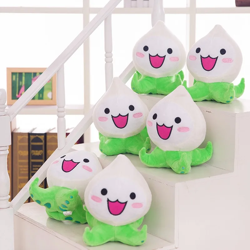 1PC 20CM Over Game Watch Pachimari Plush Toys Soft OW Onion Small Squid Stuffed Plush Doll Cosplay Action Figure Kids Toy