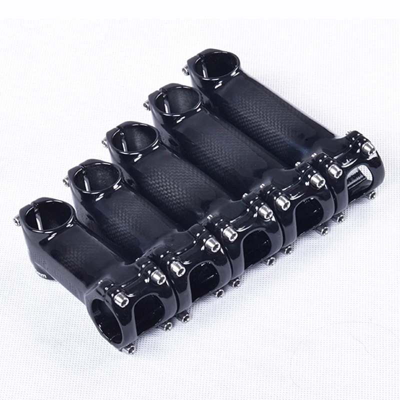 BXT-Aluminum Alloy Carbon Stem, Bicycle Parts, Mountain or Road Bike Stem, MTB Accessories, 80mm, 90mm, 100mm, 110mm, 120mm