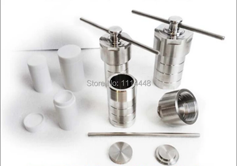 100ml Stainless Steel High Pressure Hydrothermal Autoclave Reactor Tank Chamber withTeflon Lined Hydrothermal Synthesis 100ml