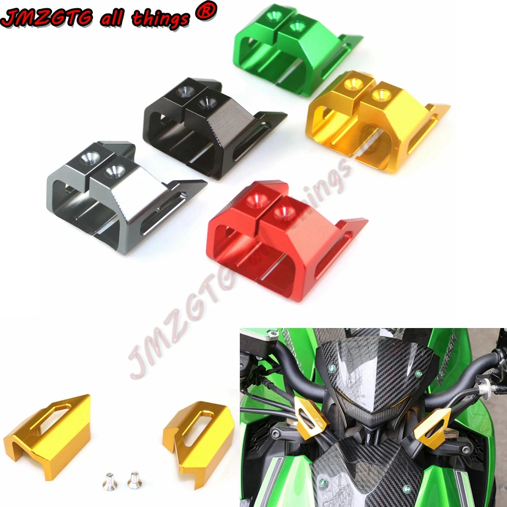 

Motorcycle Accessories CNC Aluminum Alloy Front Brake Clutch Line Hose Clamp Holder For Kawasaki Z1000 2010-2016