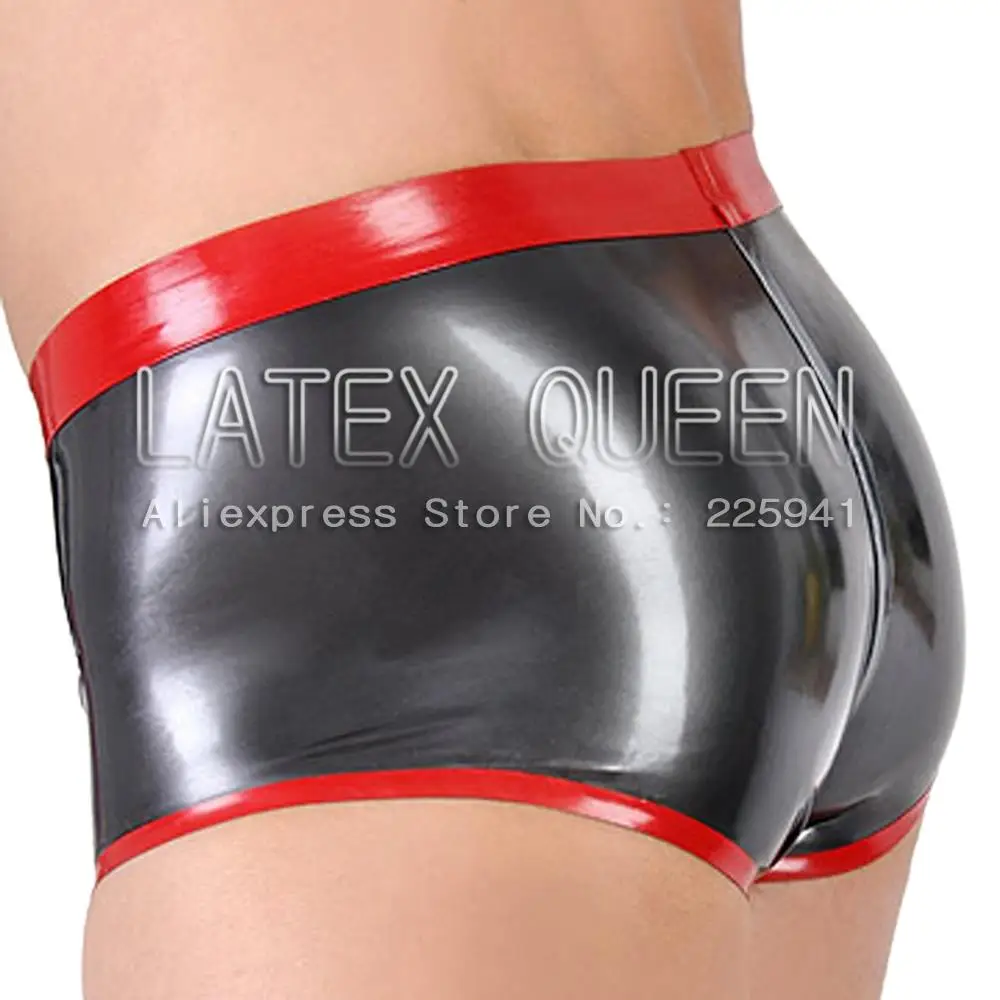 Men\'s latest rubber shorts with zip