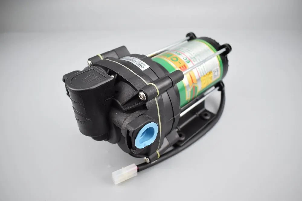 E-chen EC-RV-10LF Water Delivery Pump 10L/Min Diaphragm Pump Self-priming RV Pump 24V DC Pressure Switch Cutoff at 65psi