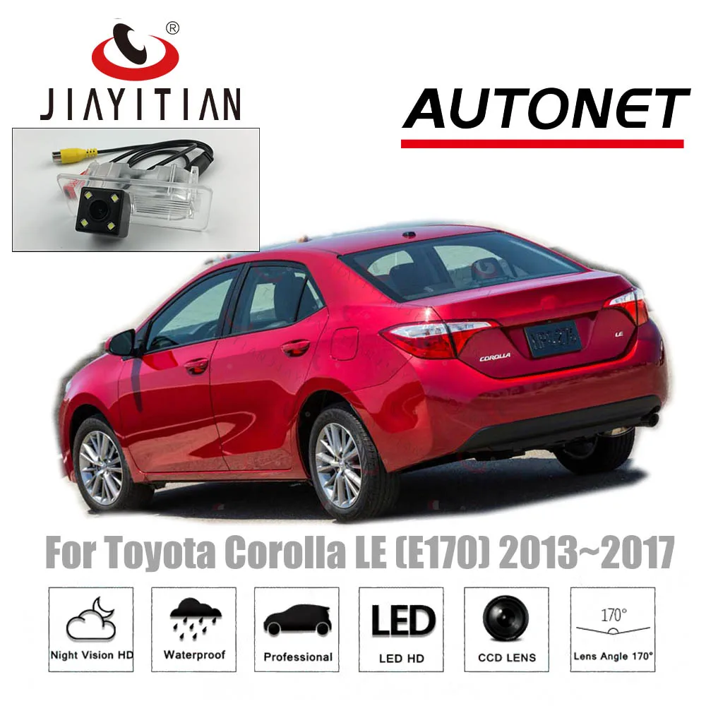 

JIAYITIAN rear camera For Toyota Corolla E170 LE 2013~2017 CCD Night Vision License Plate camera Reverse Camera backup camera