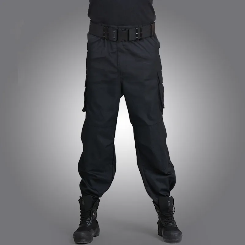 New fall/winter uniform pants thick security properties overalls safety staff summer trousers men clothes free shipping