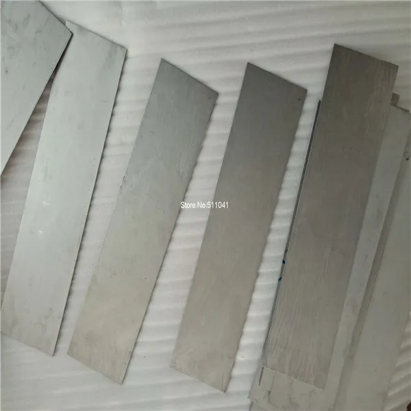 Gr5  titanium plate titanium sheet 4mm thick *32mm*120mm 100pcs wholesale price,free shipping