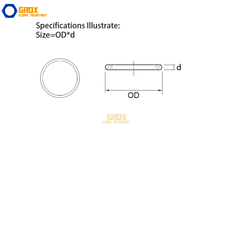 200 штук 11*2 мм силикагель уплотнительная прокладка уплотнительная шайба уплотнительное кольцо