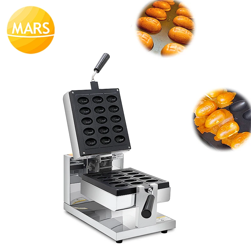 

Commercial Non-stick Egg Puff Waffle Iron Maker Machine Electric 110V/220V Bubble Cake Oven Waffle Baker