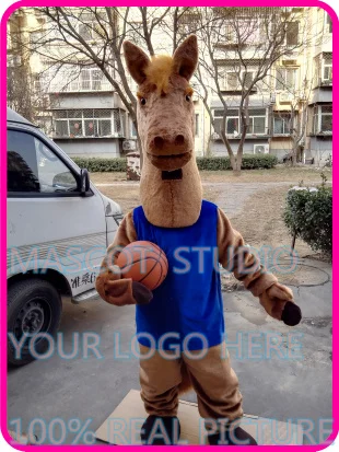 mascot  basketball horse mascot mustang stallion costume custom cartoon character cosplay fancy dress mascotte theme