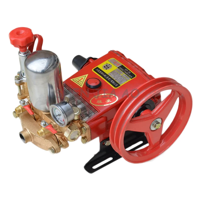 26 type three cylinder electric high pressure pump agricultural spray machine pump head spray pump 12-22L/min