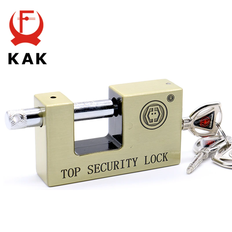 KAK E9 Series Archaize Super B Grade Padlocks Safe Anti-Theft Lock Rustproof Antique Bronze Top Security Locks For Home Hardware