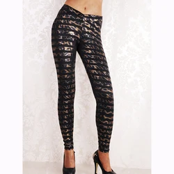 Fashion Women Colorful Leggings Printing Fitness Legging Leopard Striped Skull Sexy Silm Legins High Waist Stretch Trouser Pants