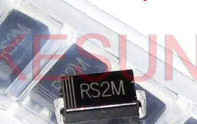 FR207 RS2M SMA DO-214AC 2A 1000V FAST RECOVRY RECTIFIER IC x200PCS FREE SHIPPING Connector