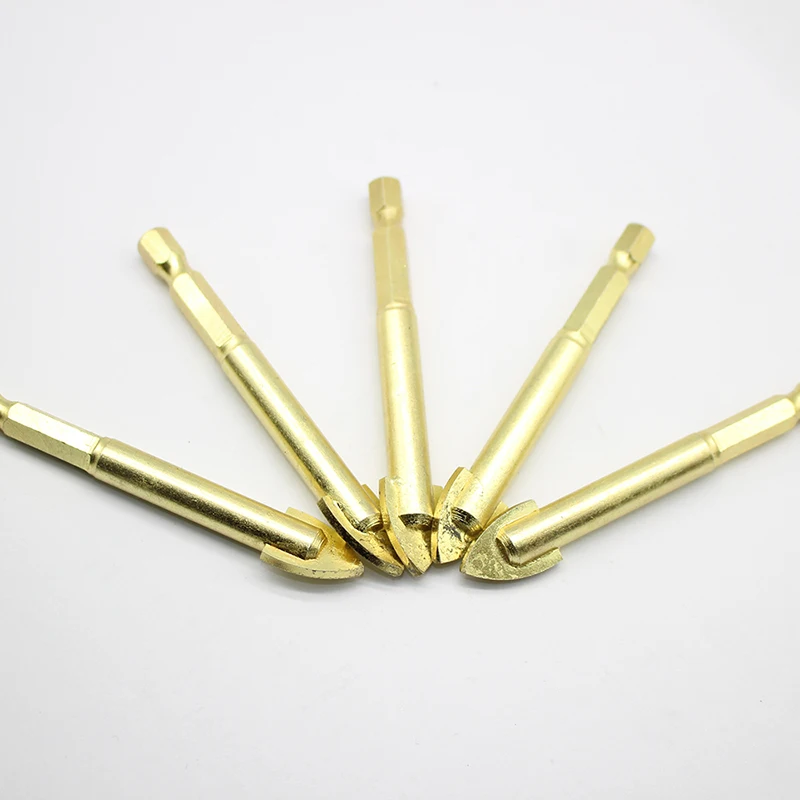 드릴 6mm 8mm 10mm 12 mmtungsten 카바이드 벽돌 드릴링 세라믹 타일 시멘트 벽 트위스트 드릴 비트 처리