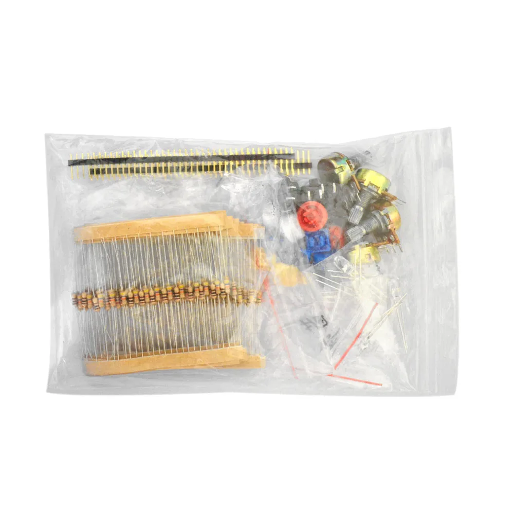 GM Parts Package/DIY Starter Kit / Component Package Kit A1 for Arduino Mega /UNO W/Resistor+Botton+Adjustable Potentiometer