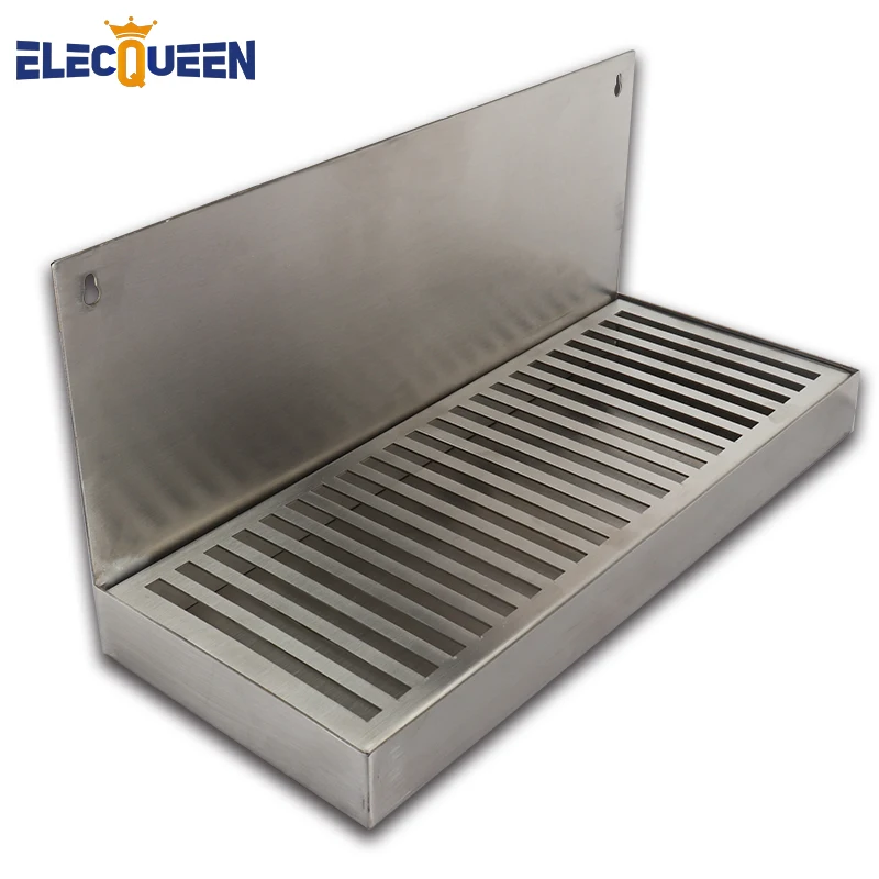 Beer Dripping Tray Cut-Out Surface Mount Stainless Steel Drip Tray No Drain Kegging Equipment Bar Accessories 2019 New arrival