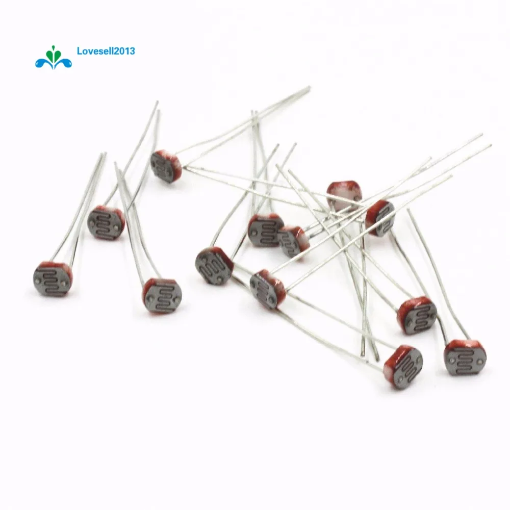 20Pcs Photo Light Sensitive Resistor Photoresistor 5516 GL5516