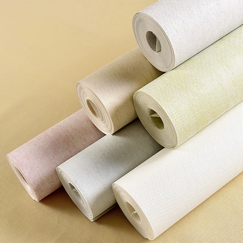 

Обои из чистого белого нетканого материала с текстурой частиц для гостиной, спальни, офиса, чайного домика, коридора отеля, инженерной фрески